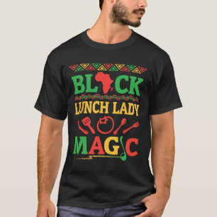 Afrika-Karte Stift Bücher Geschichte Monat Schwarz T-Shirt