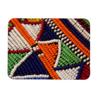 Afrika, Kenia. Maasai Tribal Beads