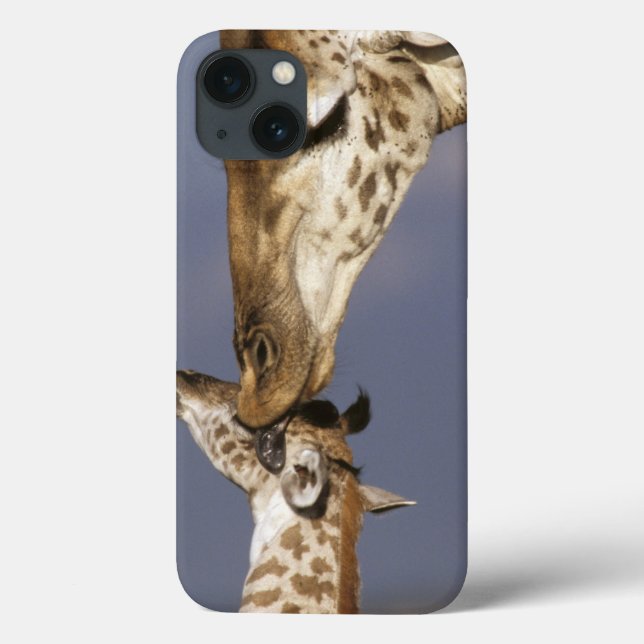 Afrika, Kenia, Masai Mara. Giraffen (Giraffen) Case-Mate iPhone Hülle (Rückseite)