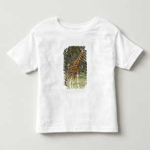 Afrika. Kenia. Rothschild-Giraffe am Lake 2 Kleinkind T-shirt