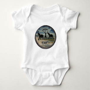 Afrika Kenia Schöne Elegante Tierwelt Baby Strampler