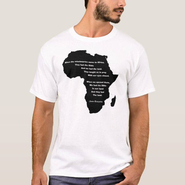 Afrika Kenyatta T-Shirt (Vorderseite)