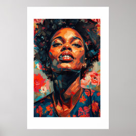 Afrika-Kunstprint Poster