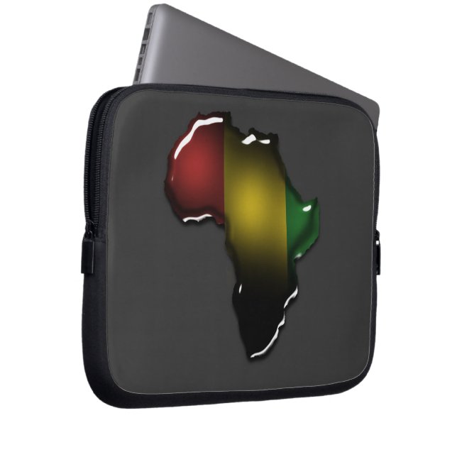 Afrika-Laptop/Elektronik-Tasche/Hülse Laptopschutzhülle (Vorne Rechts)