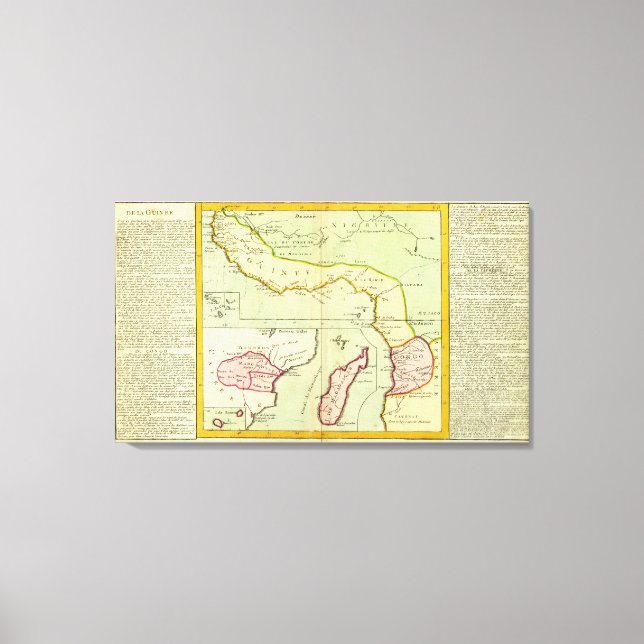Afrika, Madagaskar Leinwanddruck (Vorderseite)