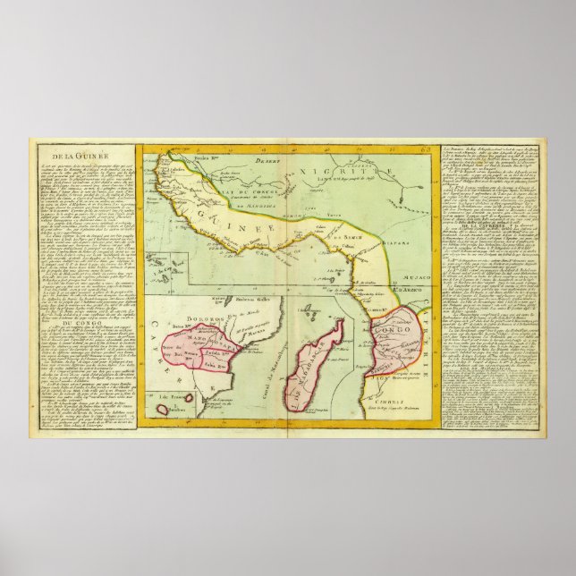 Afrika, Madagaskar Poster (Vorne)