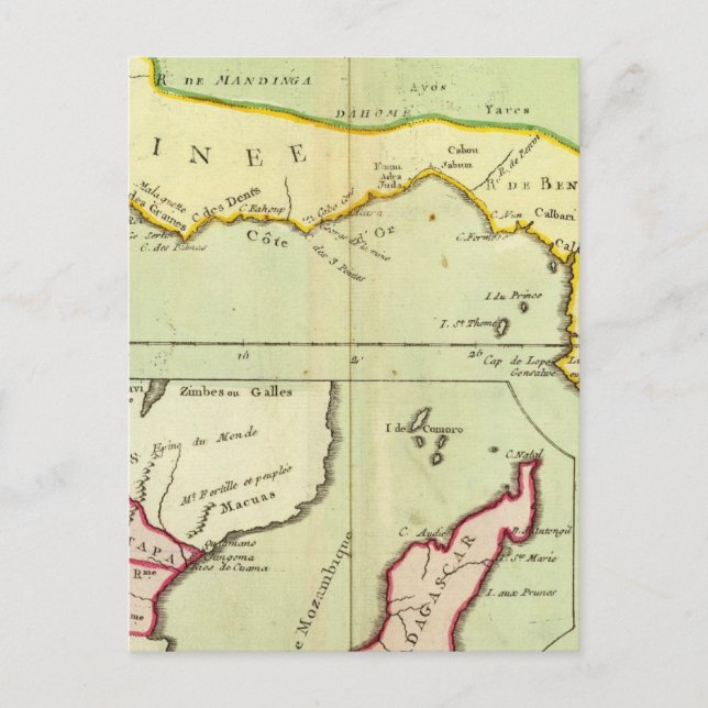 Afrika, Madagaskar Postkarte (Vorderseite)