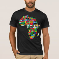 Afrika Map T - Shirt