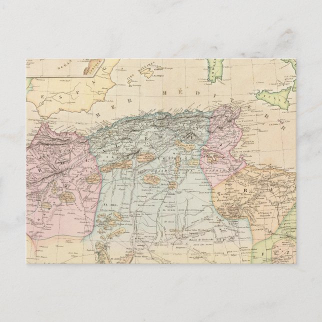 Afrika, Marokko Postkarte (Vorderseite)
