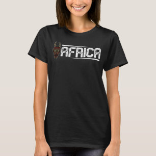 Afrika-Maske Afrikanische Afro-Geschichte Reggae M T-Shirt