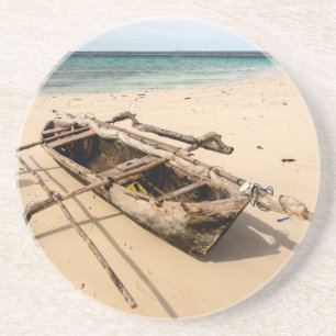 Afrika, Mosambik, Mogundula-Insel Sandstein Untersetzer