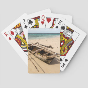 Afrika, Mosambik, Mogundula-Insel Spielkarten