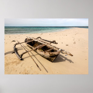 Afrika, Mosambik, Mogundula Poster