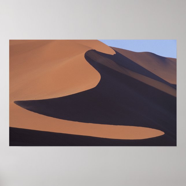 Afrika, Namibia, Wüste Namib. Sossusvlei. Poster (Vorne)