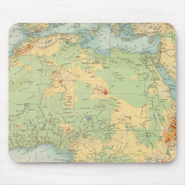 Afrika Physical 10506 Mousepad (Vorne)