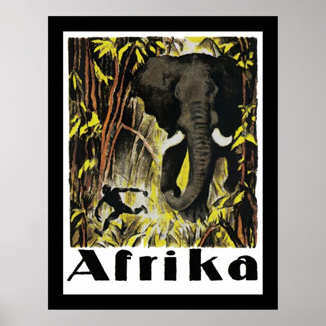 Afrika Poster (Vorne)