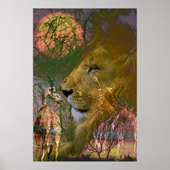 Afrika Poster (Vorne)