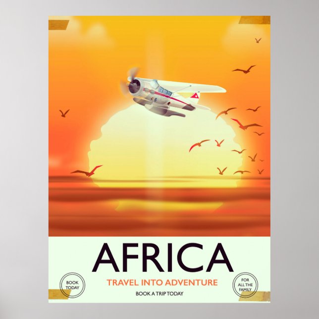 Afrika Poster (Vorne)