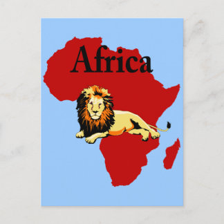 Afrika Postkarte