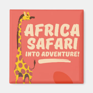 Afrika Safari Abenteuer! Magnet