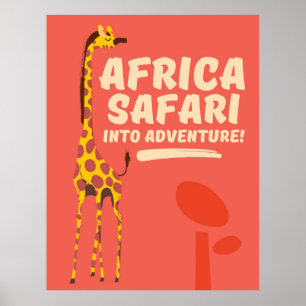 Afrika Safari Abenteuer! Poster