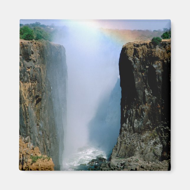 Afrika, Sambia, Victoria Falls National Park. Magnet (Vorne)