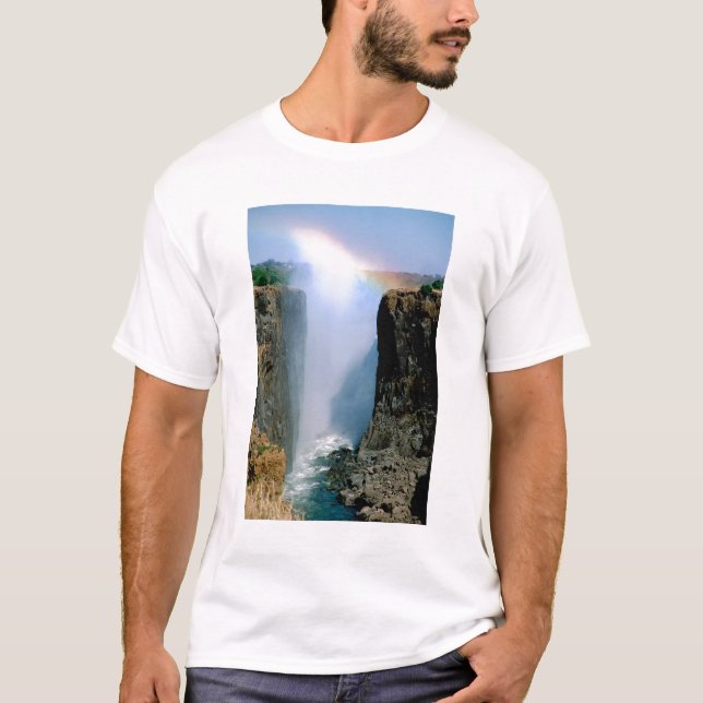 Afrika, Sambia, Victoria Falls National Park. T-Shirt (Vorderseite)