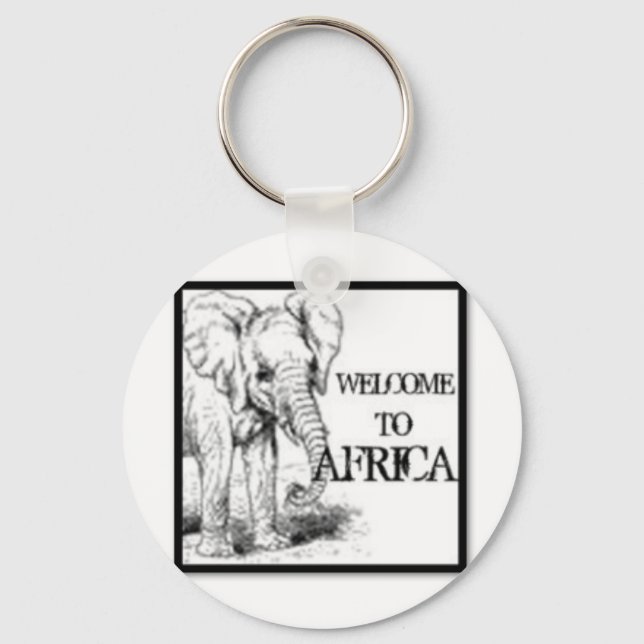 Afrika Schlüsselanhänger (Vorderseite)