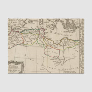 Afrika-Schule Seidenpapier