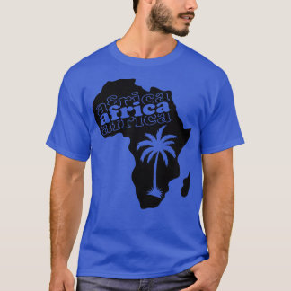 Afrika schwarz T-Shirt