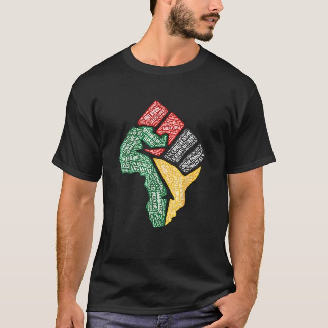 Afrika Schwarze Frauen Afrikanische schwarze Gesch T-Shirt (Vorderseite)