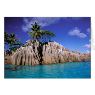 Afrika, Seychellen, La Digue Insel. Granit