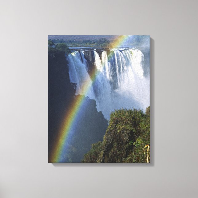 Afrika, Simbabwe, Victoria Falls Leinwanddruck (Vorderseite)