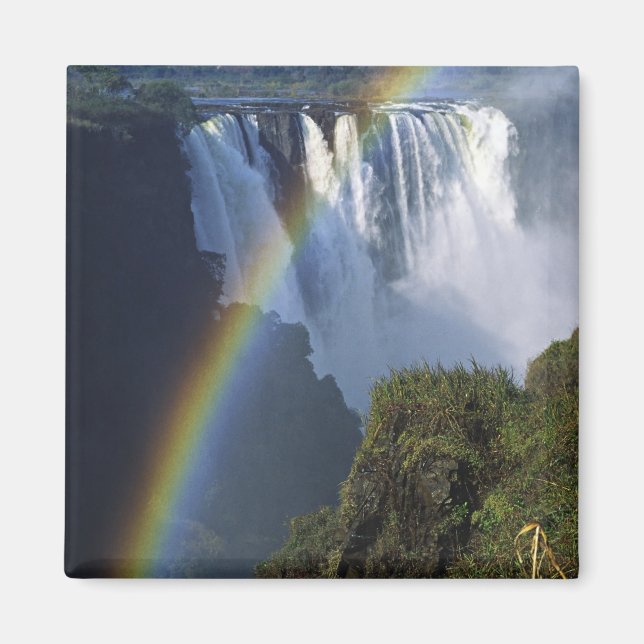 Afrika, Simbabwe, Victoria Falls Magnet (Vorne)