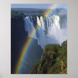 Afrika, Simbabwe, Victoria Falls Poster