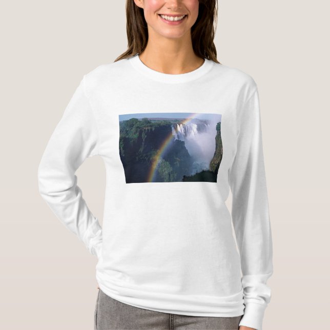 Afrika, Simbabwe. Victoriafälle T-Shirt (Vorderseite)