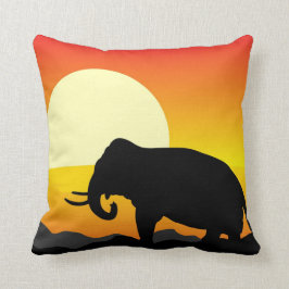 Afrika-Sonnenuntergang Kissen