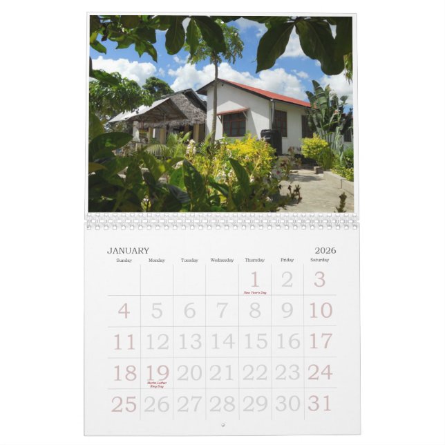 Afrika-Szenen-Kalender Kalender (Jan 2026)