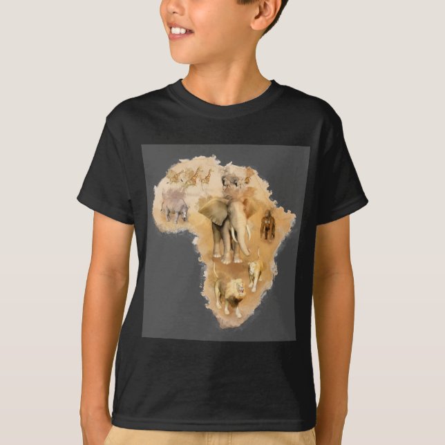 Afrika T-Shirt (Vorderseite)