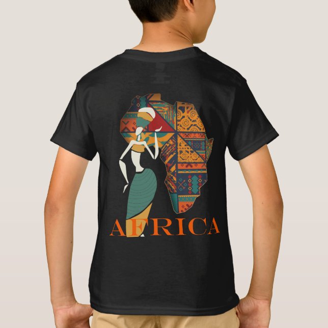 Afrika T-Shirt (Rückseite)