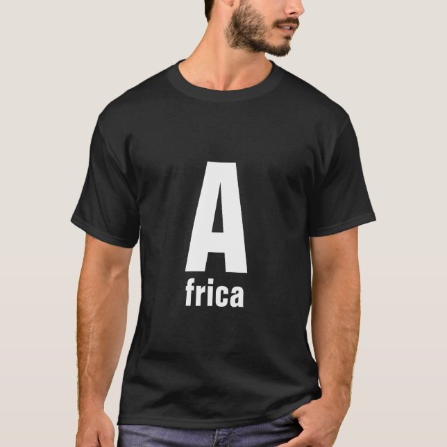 Afrika-T - Shirt (Vorderseite)