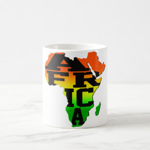 Afrika-Tasse Kaffeetasse