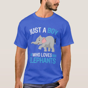 Afrika Tier Zoo Tierliebhaber Jungen Geschenk Elef T-Shirt