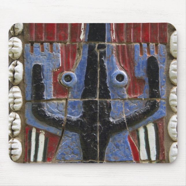 Afrika, Togo, Kpalime. Kunsthandwerkszentrum Mousepad (Vorne)