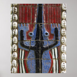 Afrika, Togo, Kpalime. Kunsthandwerkszentrum Poster