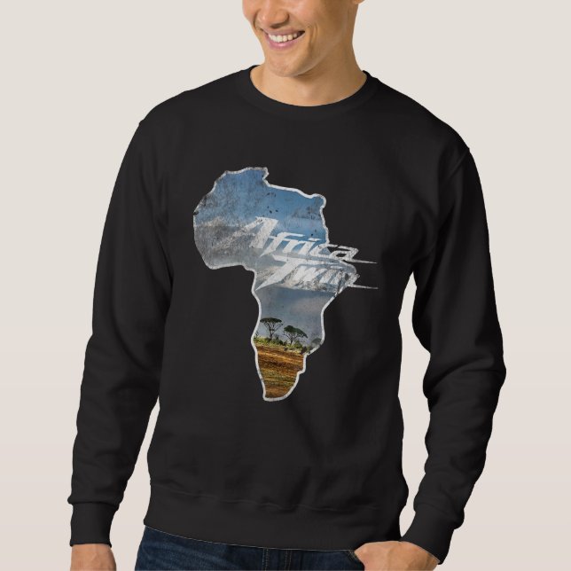 Afrika Touring Twin Bike Off Road & Cross Continen Sweatshirt (Vorderseite)