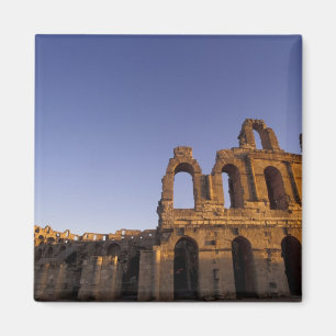 Afrika, Tunesien, El Jem. Ruinen eines Roman 2 Magnet