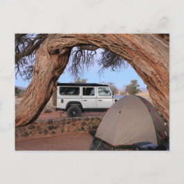 Afrika überlandet 4x4 Road Trip Fahren Namibia Postkarte