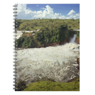 Afrika, Uganda, Murchison Falls NP. Der schaumige Notizblock