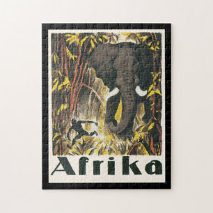 Afrika Vintage Reiseposter